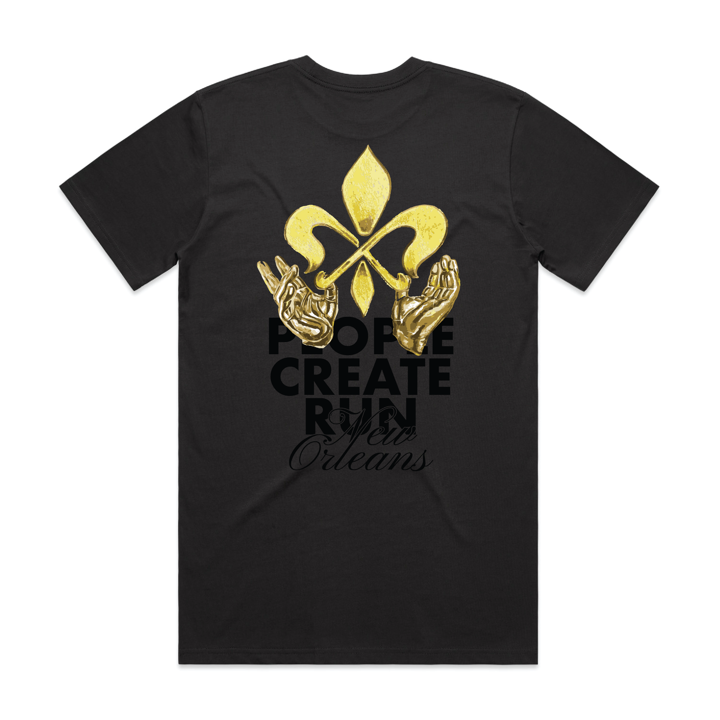 Praise hands Coal Tee